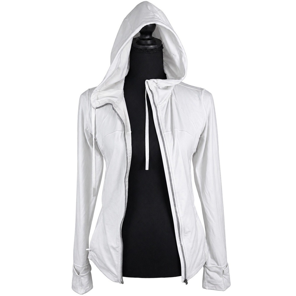 Lululemon Hooded Define Jacket *Nulu White 8 ***